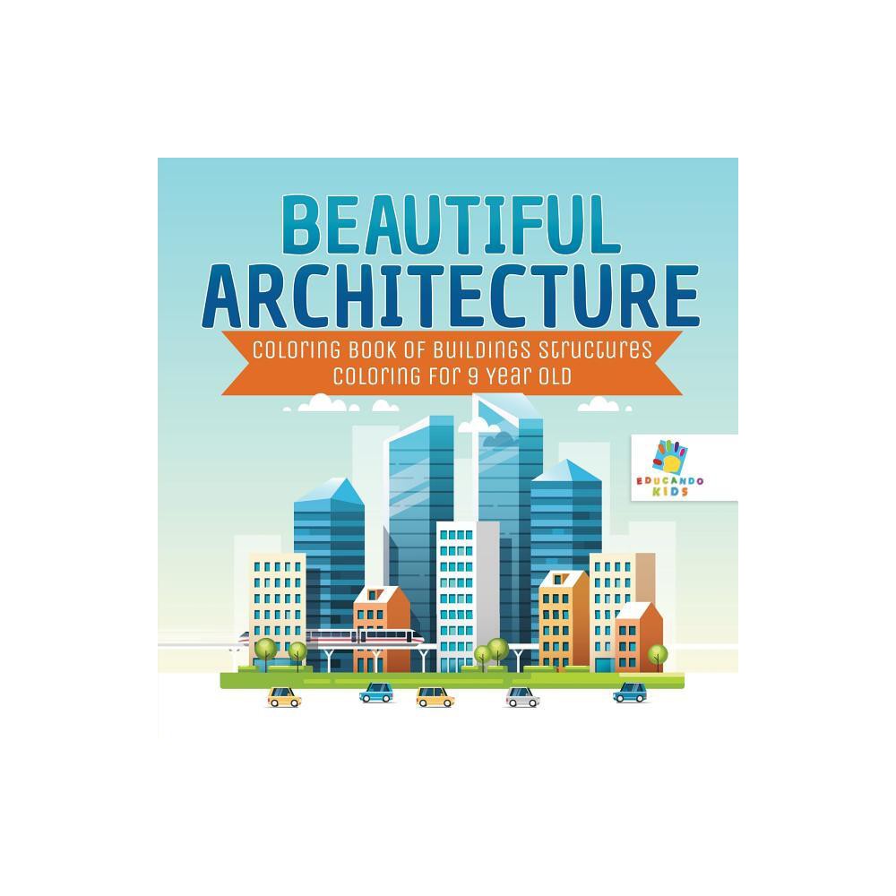 ISBN 9781645211273 - Beautiful Architecture Coloring Book of Buildings ...