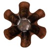 Storied Home Metal Organic Shaped Planter, Oxidized Copper - 4 of 4