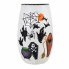 Stony Creek 5.0 Inch Spooky Season Pre-Lit Small Vase Halloween Lighted Glass Accent , Halloween Decor Spooky Season Lighted Halloween (1PC) - 4 of 4
