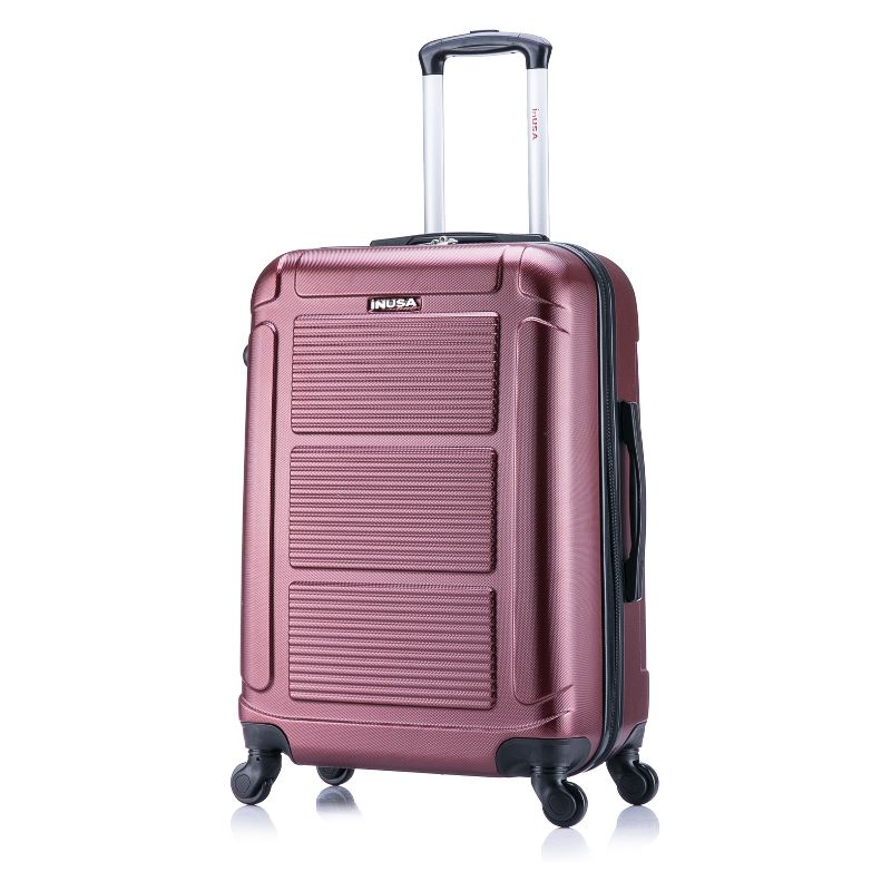 InUSA Pilot Lightweight Hardside Medium Checked Spinner Suitcase , 3 of 6