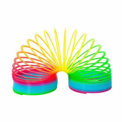 Schylling Jumbo Rainbow Sproing – The Classic Spring Toy, Super-Sized!, 5.25" Diameter, Ages 5 and Up