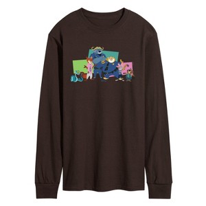 Men's - Zootopia - Nick, Judy, And Friends Long Sleeve Graphic T-Shirt - 1 of 3