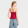 Women's Knit Woven Twist Tube Top - Wild Fable™ - 2 of 3