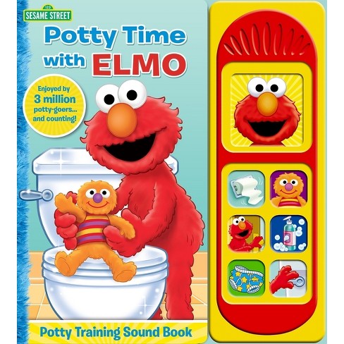 Sesame Street Potty Time With Elmo Sound Book - By Kelli Kaufmann (board  Book) : Target