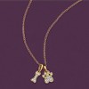 Ross-Simons 0.10 ct. t.w. Diamond Dog Bone and Paw Pendant Necklace in 14kt Yellow Gold - 4 of 4