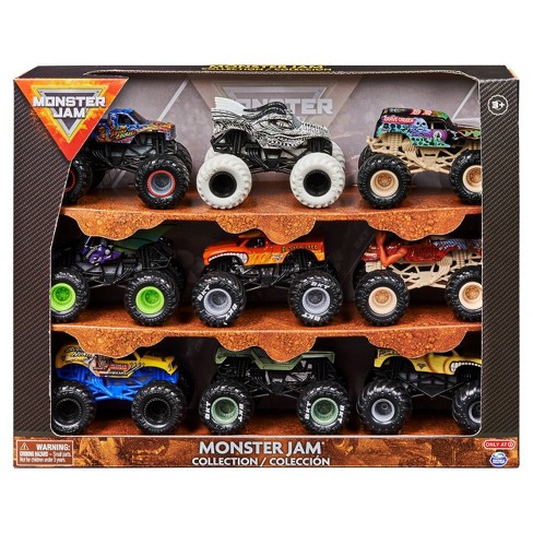 Monster Jam 1 64 Scale 9pk Target