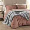 Gracie Mills Cecile Solid Premium Faux Fur Throw Blanket - Throw - Grey - 3 of 4