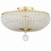 Crystorama Lighting Bella 4 - Light Flush Mount in  Antique Gold - 2 of 4