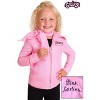 HalloweenCostumes.com 4T Girl Grease Girl's Toddler Authentic Pink Ladies Jacket., Pink - 3 of 3