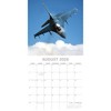 2026 Square Wall Calendar, Warbirds, 16-Month Transport Theme with 180 Reminder Stickers (12x12 In) - 3 of 4