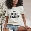 Simply Sage Market Women's I Am Black History Short Sleeve Garment Dyed Tee - 2 of 4