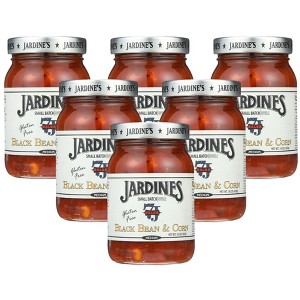 Jardines Medium Black Bean and Corn Salsa - 6 pack, 16 oz - 1 of 4