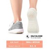 SEVOBAL 6 Pairs Pilates Stockings Toes Home Pilates Socks for Women Non Slip Grippers Yoga Crew Socks Barre, Multicolored, 7.41"*0.39"*0.39" - 2 of 4