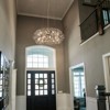 LLHZSY 12/20-Light Modern Glam Crystal Sphere Pendant Chandelier, G9 Bulbs Included - 28 2/5" or 36" W - Gold/Chrome - 2 of 4