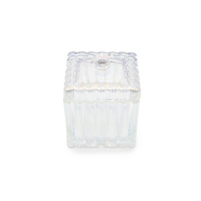 Tinted Glass Box Iridescent Bobble - Bullseye's Playground™