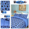 PiccoCasa Polyester Microfiber Monster Pattern Soft Removable Duvet Cover Sets with 2 Pillowcases 5 Pcs - 3 of 4
