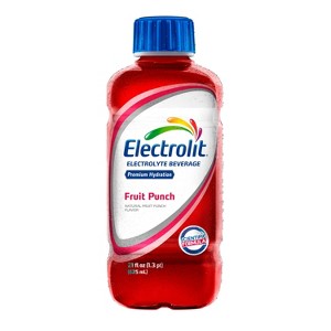 Electrolit Fruit Punch Electrolyte Hydration Beverage - 21 fl oz Bottle - 1 of 4