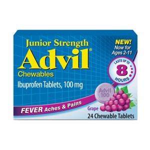 Advil Chewables - Ibuprofen (NSAID) - White Grape - 4oz - 1 of 4