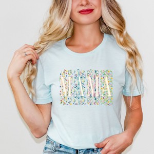 Simply Sage Market Mama Pressed Flowers Short Sleeve Tee - 1 of 4