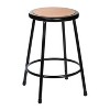 2pk Heavy Duty Steel Stool Black - Hampden Furnishings - 2 of 4