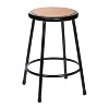 2pk Heavy Duty Steel Stool Black - Hampden Furnishings - image 2 of 4