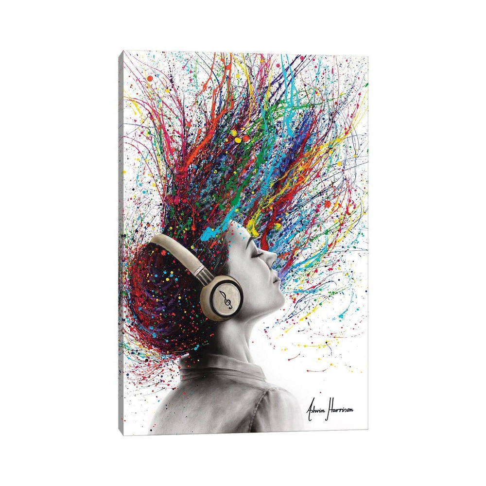 Photos - Wallpaper 40" x 26" x 1.5" Music Me by Ashvin Harrison Unframed Wall Canvas - iCanva