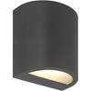 360 Lighting Marisha 4 3/4" High Black LED Outdoor Wall Light Set of 2 - 2 of 4