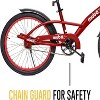Mobo Malibu 20" Kids' Beach Bike - Red - 3 of 4