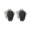 Unique Bargains Shoe Decoration Silver Tone 1 Pair - 4 of 4