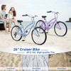 RISOKEYS Cruiser Bike - 26” Beach Bike with 7 Speeds Drivetrain,Adult Bicycles,Good Stability,Smooth Riding Cruiser Bicycle - 4 of 4