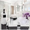 Creative Scents Quilted Mirror White Lotion Dispenser - 4 of 4