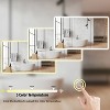 Aura LED Medicine Cabinet with Mirror, Recessed/Wall Mount Bathroom Cabinet, Dimmable, 3 Mode Light, Anti-Fog, Memory Function, Silver - 4 of 4