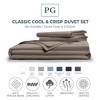 Classic Cool & Crisp 100% Cotton Percale Duvet Cover Set - 2 of 4