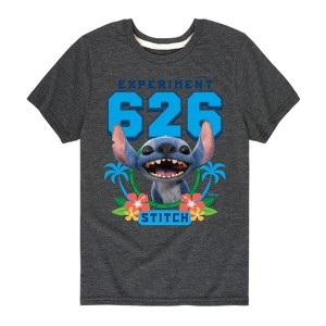 Boys' - Lilo And Stitch - Collegiate Experiment 626 Short Sleeve Graphic T-Shirt - 1 of 4