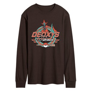 Men's - Pokémon - Deoxys Racing Long Sleeve Graphic T-Shirt - 1 of 2
