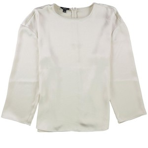Alfani Womens Solid Pullover Blouse - 1 of 1