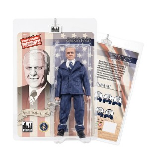 US Presidents 8 Inch Action Figures Series: Gerald Ford [Pinstripe Suit Variant] - 1 of 2