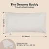 KeaBabies Buddy Toddler Pillow with Pillowcase, 10x18 Buddy Pillow for Toddler, Soft Kids Pillow for Sleeping, Travel, Age 2-5 - 3 of 4