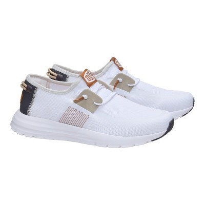 HEYDUDE Mens Sirocco Stretch Sox , White/Multi, 7 — фото 8