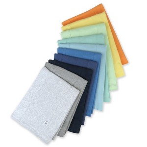 Honest Baby Multipack Organic Cotton Knit Tri-fold Burp Cloths - 1 of 3