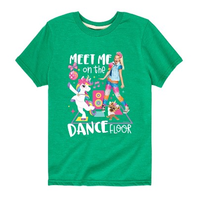 JoJo Siwa Meet Me On The Dance Floor Short Sleeve Graphic T-Shirt - Kelly Green - 3T