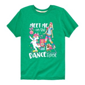 JoJo Siwa Meet Me On The Dance Floor Short Sleeve Graphic T-Shirt - Kelly Green - 3T - 1 of 3