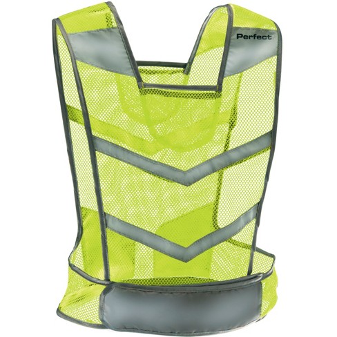 Perfect Fitness Reflective Safety Vest - Yellow