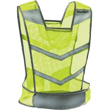 Perfect Fitness Reflective Safety Vest - Yellow