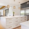 LNC Alpinum 1-Light Gold Cylinder LED Mini Kitchen Island Light: ETL Listed, Metal Shade, Dimmable - 4 of 4