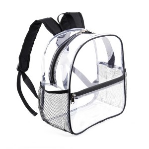 Narwey Stadium Approved Clear Backpack 12x6x12 - Small Clear  display picture 2