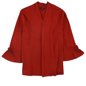 Alfani Womens Tie-Sleeve Cardigan Sweater - 1 of 1