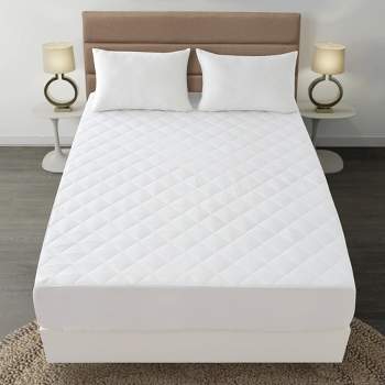 Quilted Fitted Mattress Pad - Lux Decor Collection : Target