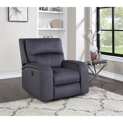 Lovell - Power Reclining Chair - Dark Gray
