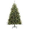 vidaXL Artificial Hinged Christmas Tree with Cones 94.5" - 2 of 4